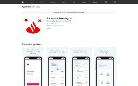 ‎Santander Banking im App Store