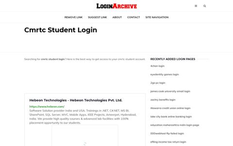 Cmrtc Student Login - Sign in to Your Account - LoginArchive