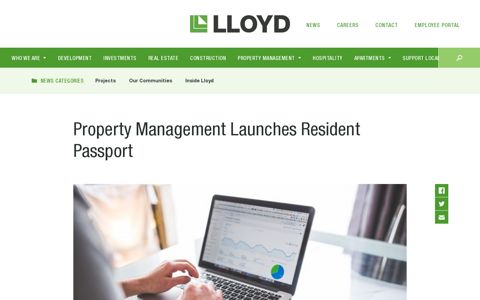 Property Management Launches Resident Passport - Lloyd ...