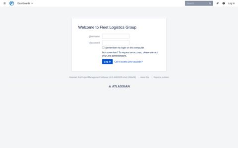 Log in - Fleet Logistics Group