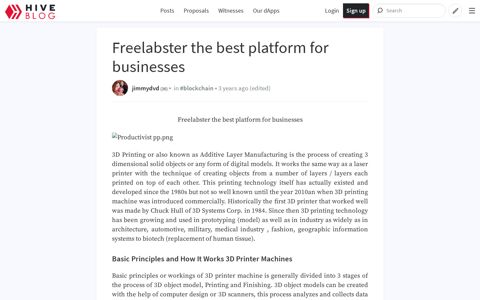 Freelabster the best platform for businesses — Hive - Hive.blog