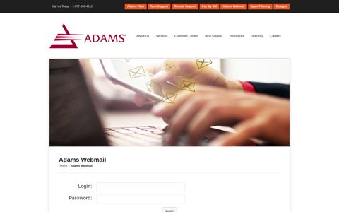 Adams Webmail - Adams Telephone Co-Operative
