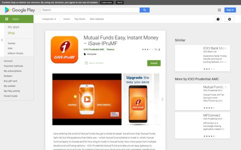 Mutual Funds Easy, Instant Money – iSave-IPruMF - Apps on ...