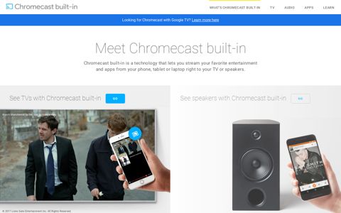 Chromecast built-in - Google