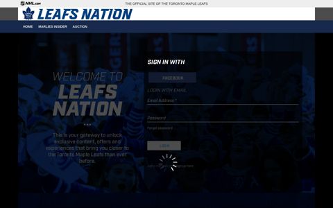 Sign in - Leafs Nation
