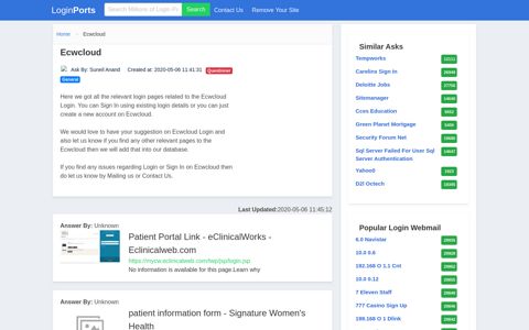 Login Ecwcloud or Register New Account - LoginPorts