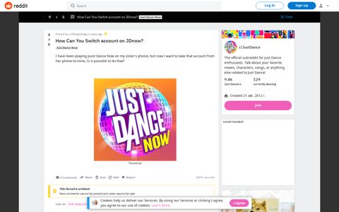How Can You Switch account on JDnow? : JustDance - Reddit