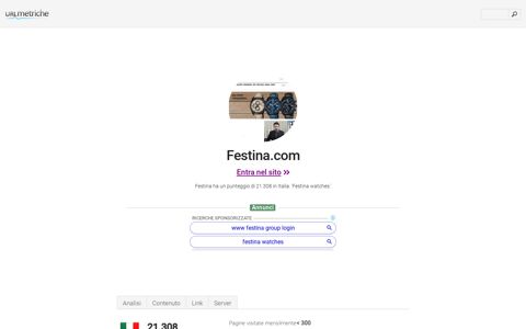 www.Festina.com - Festina watches - Urlm.It