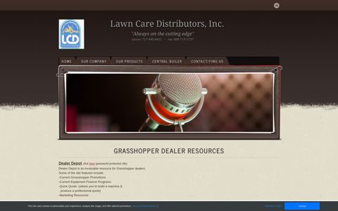 Grasshopper Dealer Resources - LCD Website