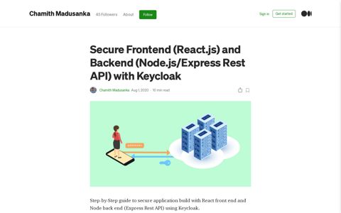 (Express Rest API) using Keycloak. - Chamith Madusanka