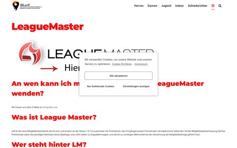 LeagueMaster - DLaxV