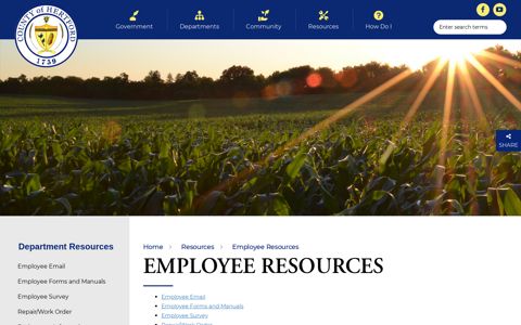 Employee Resources - Hertford County, NC