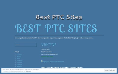LegacyClix – Best PTC Sites