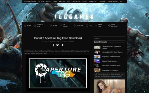 Portal 2 Aperture Tag Free Download « IGGGAMES