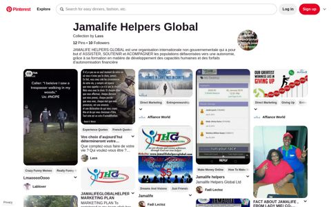 Jamalife Helpers Global - Pinterest