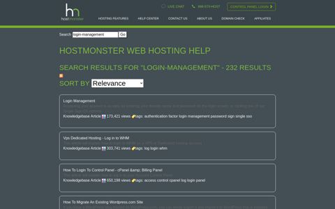 HostMonster Web Hosting Help - Search results for "login ...
