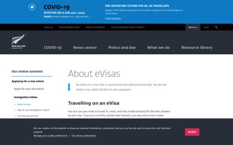 About eVisas | Immigration New Zealand