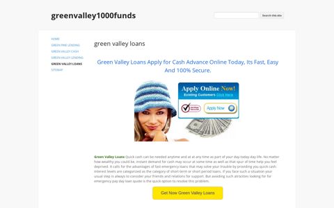 green valley loans - greenvalley1000funds - Google Sites