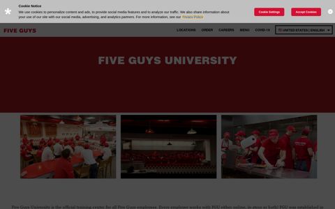 Five Guys University