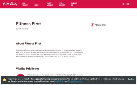 Fitness First - AIA