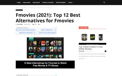Fmovies (2020): Watch Free Movies and TV Shows Online