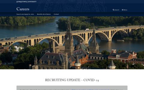 Careers | Georgetown University