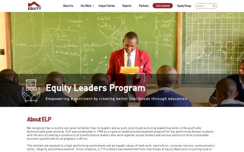 Equity Leaders Program - EGF
