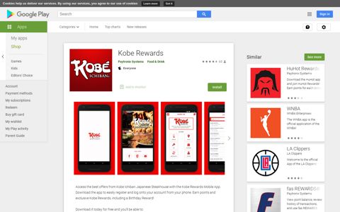 Kobe Rewards - Apps on Google Play