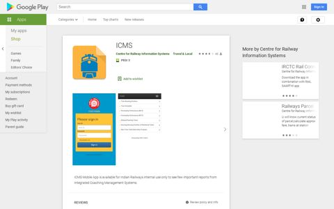 ICMS – Apps on Google Play