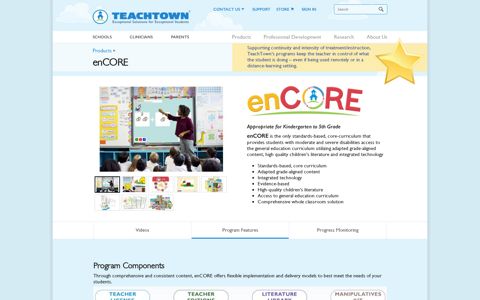 enCORE – TeachTown