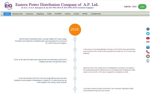 Eastern Power Distribution Company Of AP Ltd