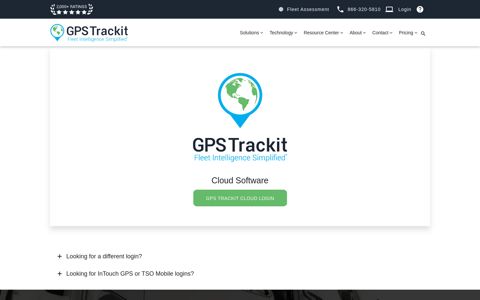 Login - Fleet Management Solutions by GPS Trackit