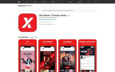 ‎iflix: Movies, TV Series, News on the App Store