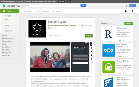 Hoststar Cloud - Apps on Google Play