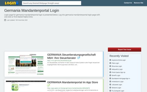 Germania Mandantenportal Login - Loginii.com