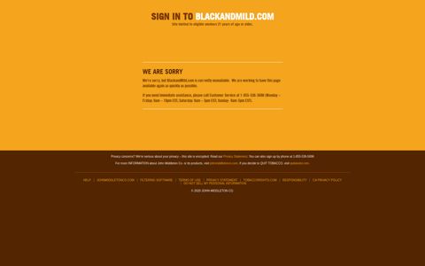 BlackandMild.com - Official Website for Black & Mild Cigars ...