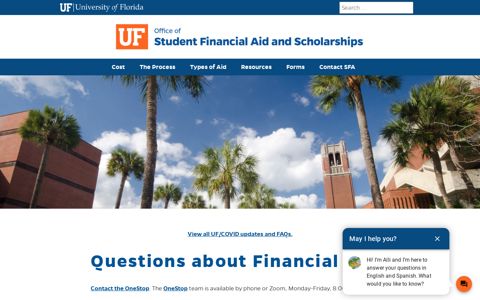 UF Office for Student Financial Affairs | Financial Aid at the ...