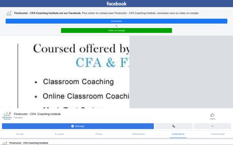Finstructor - CFA Coaching Institute - Posts | Facebook