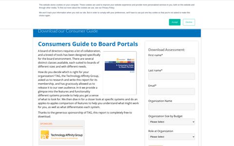 Consumers Guide to Board Portals - Tech Impact