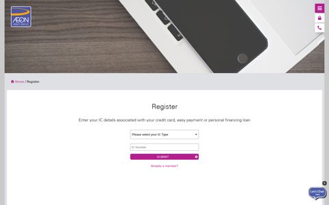 Register | AEON Credit Service Malaysia