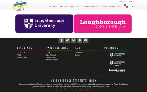 Sign in - Loughborough Students' Union