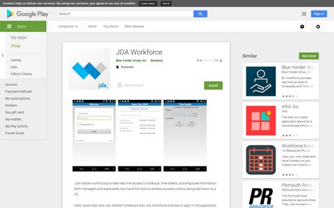 JDA Workforce - Apps on Google Play