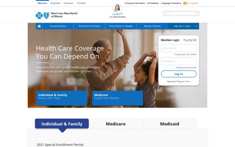 Blue Cross and Blue Shield of Illinois: Home