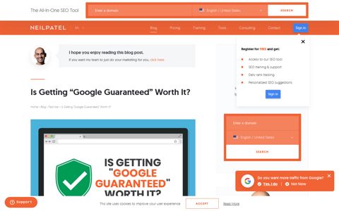 Is Getting "Google Guaranteed" Worth It? - Neil Patel