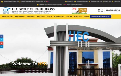 HEC - Haridwar Educational College