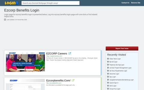 Ezcorp Benefits Login - Loginii.com
