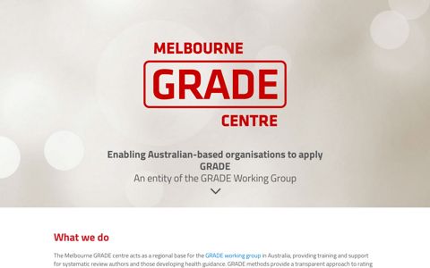 Melbourne Grade Centre: Home