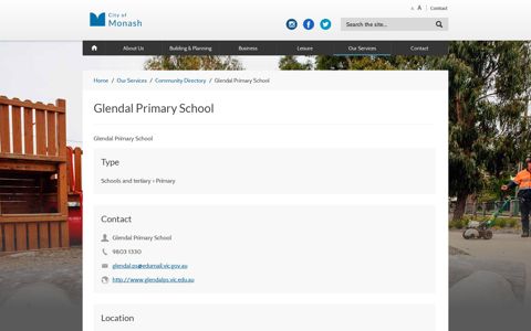 Glendal Primary School - City of Monash