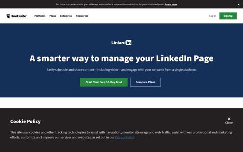 LinkedIn for business - Hootsuite