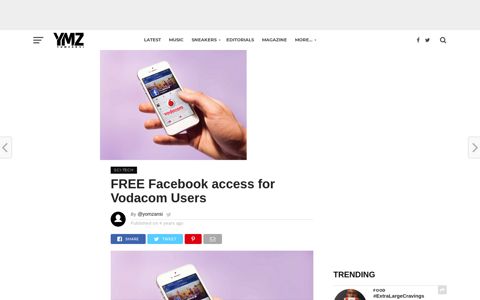 FREE Facebook access for Vodacom Users | | YOMZANSI